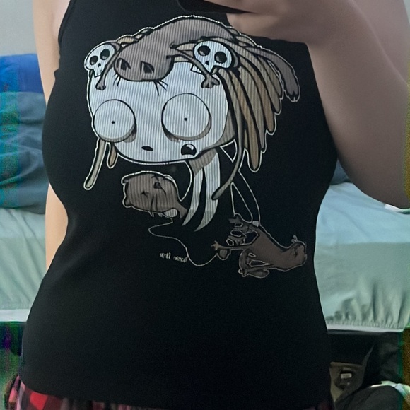 ON HOLD DO NOT BUYSuper rare 2000s Lenore cute little dead girl Roman dirge tank - Picture 5 of 5